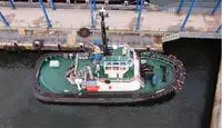 ASD tug boat with 49 mt bollard pull, built 2015.