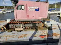 1990  24'  x 40' x 4' Sectional Barge w/ Crane