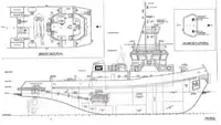 [TUG450] Towing/Pushing Tug boat, 3620 bhp