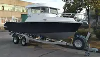 New  21′ x 7’6 Aluminum Boat w/Tandem Axle Trailer