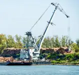 CM0636 Floating crane Ganz for sale 16 T/1986 BLT