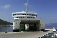 ROPAX FERRY WITH BOW/STERN RAMPS